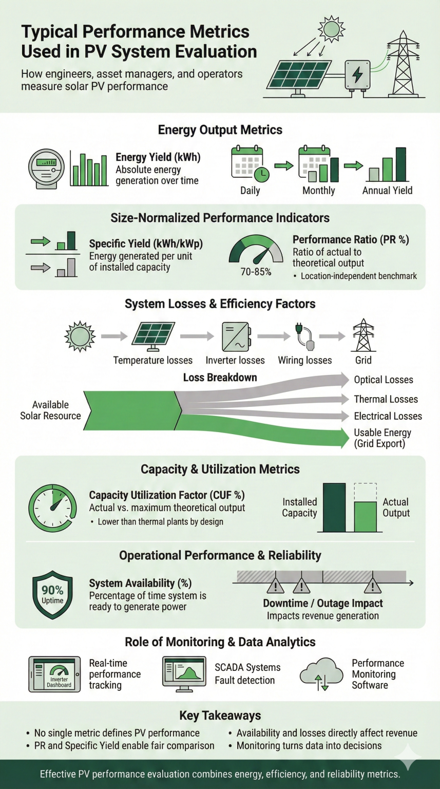 Typical Performance Metrics Used in PV System Evaluation – Firstgreen ...